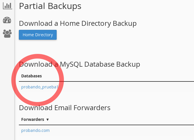 Cómo hacer backups completos de MySQL