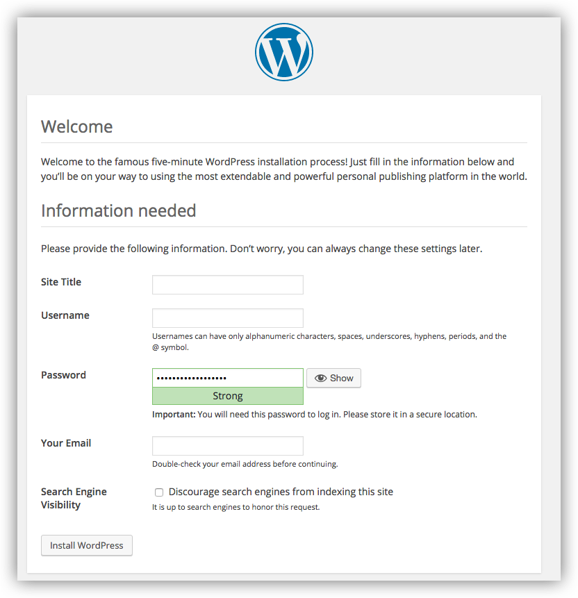 wordpress-welcome