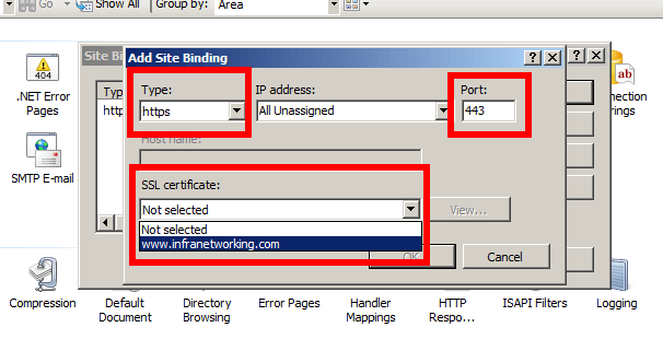 Habilitar HTTPS puerto 443 - IIS - Windows Server