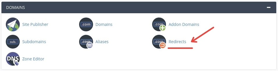 Redirects_cPanel