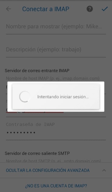 iniciar sesion android outlook