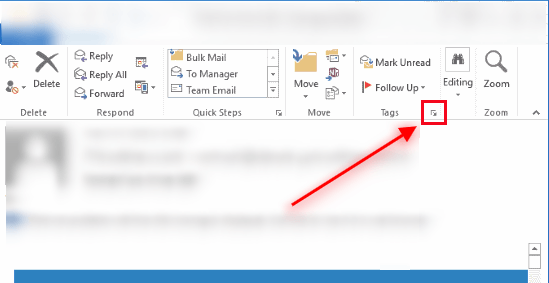 Ver cabeceras de email en Microsoft Outlook 