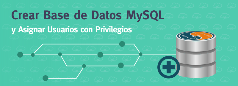 Crear base de datos MySQL