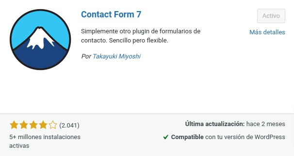 Logo de Contact Form 7