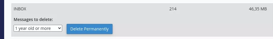 Cómo borrar emails masivamente en cPanel