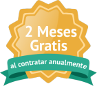 2 meses gratis pagando anualmente